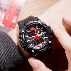 Analog-Digital Watch Outdoor Sports Waterproof Men's Electronic Watch