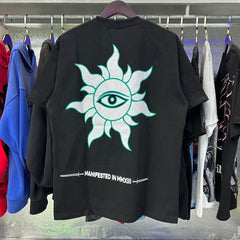 Godspeed T Shirts Drowning Free Muse Printed Cotton Crew Neck Short Sleeve Men and Women