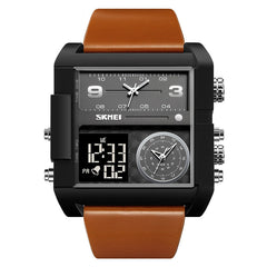 Analog-Digital Watch Square Simple Style Watch