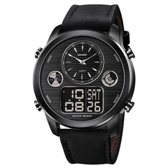 Analog-Digital Watch Fashion Cool Waterproof Watch