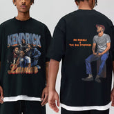 Kendrick Lamar T Shirts Kendrick Lamar Good Kid Double Sided Print T-shirt for Men