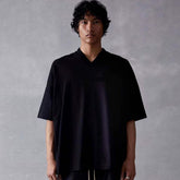 Fog Essentials T shirt Offset Logo V-neck loose T shirt