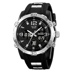 Analog-Digital Watch Outdoor Sports Waterproof Men's Watch