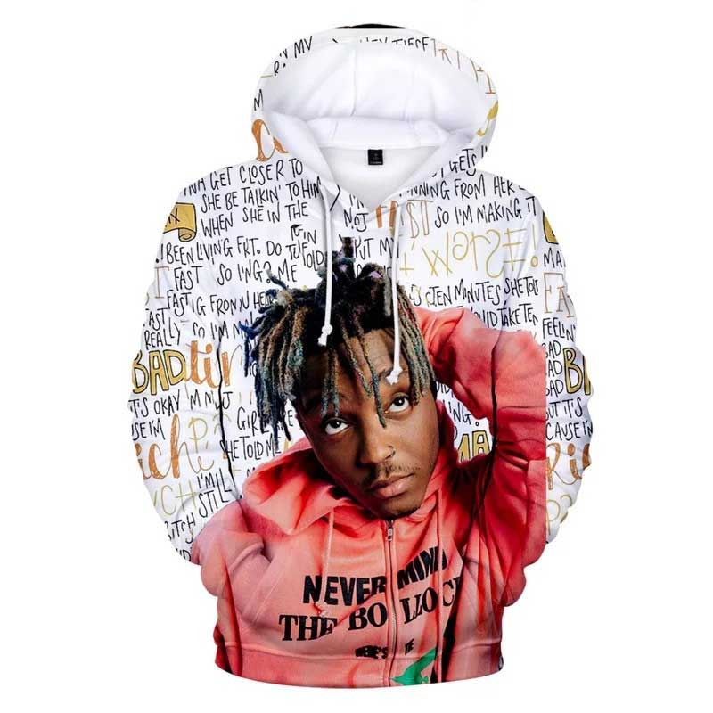 Juice WRLD in Loving Memory Hoodie Juice WRLD 3D Printed Hood Sweatshirt