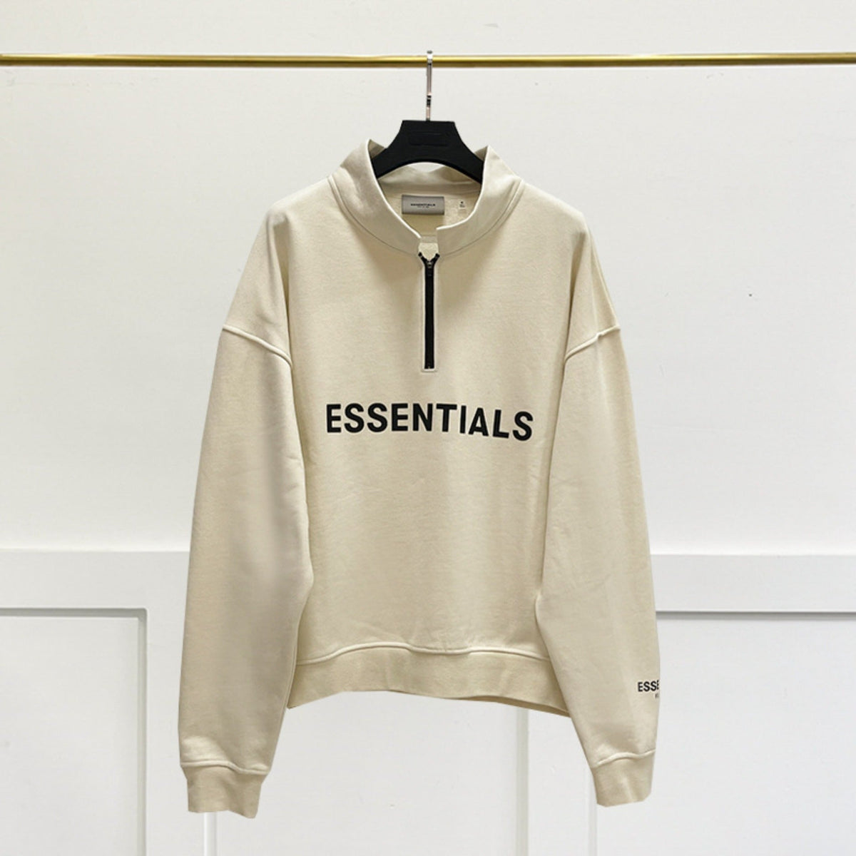 Fog Essentials Sweatshirt Half Cardigan Sweater
