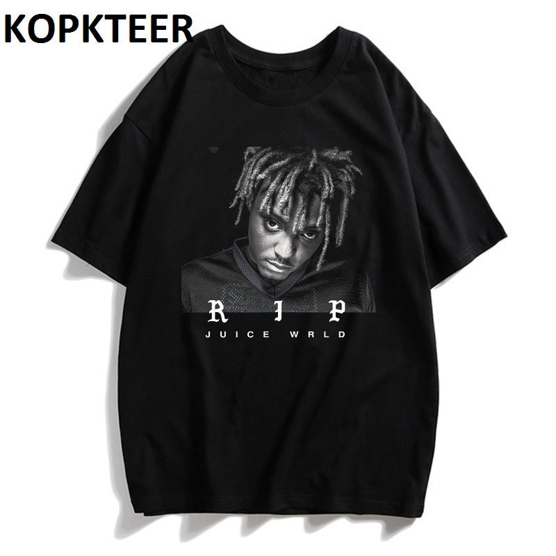 Juice WRLD T Shirt Juice WRLD Commemorative Collar T-shirt