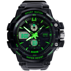 Analog-Digital Watch Luminous Waterproof Electronic Watch