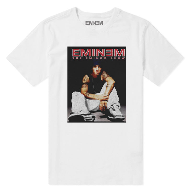 Detroit Eminem T-Shirt Trendy Cotton T-Shirt