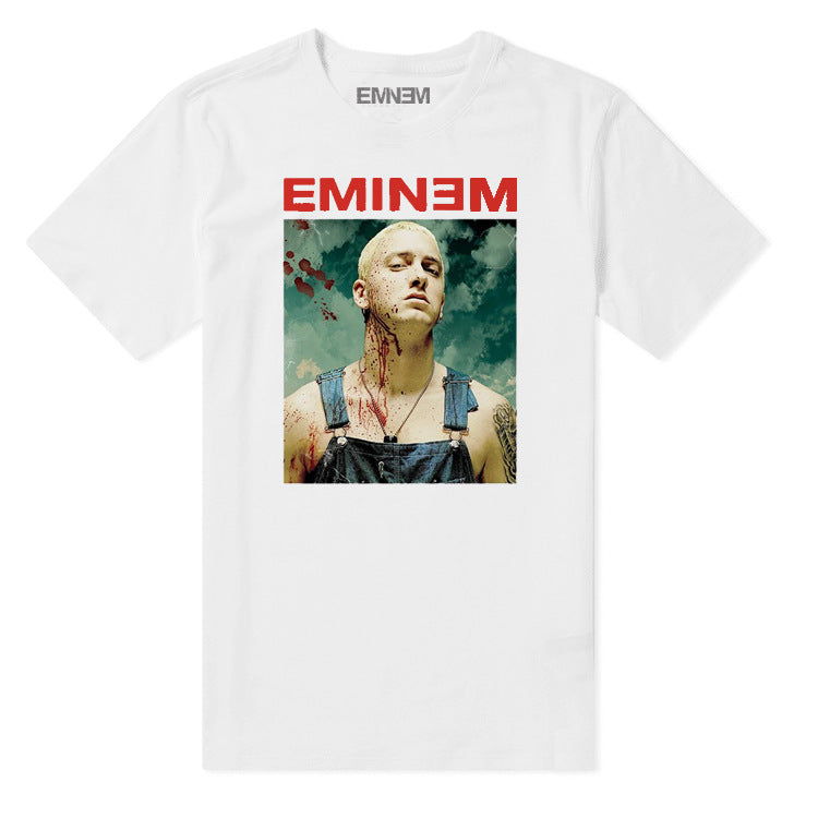 Detroit Eminem T Shirt Summer Trend Hip Hop T Shirt