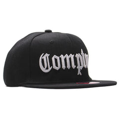 Compton Hat Hip Hop Snapback Flat Bill Cap
