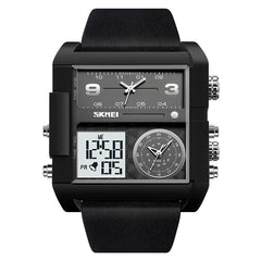 Analog-Digital Watch Square Simple Style Watch