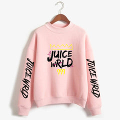 Juice WRLD in Loving Memory Hoodie Hip Hop Singer Juice WRLD Printed Fashion Loose High Collar Sweatshirt