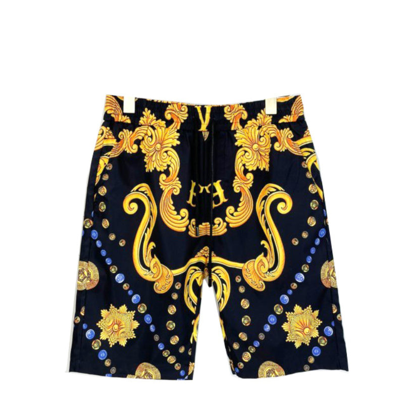 East Coast Shorts Summer Digital Print Casual Beach Pants Men's Pants
