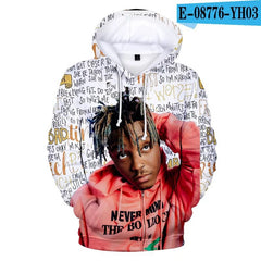 Juice WRLD in Loving Memory Hoodie Juice WRLD 3D Printed Hood Sweatshirt