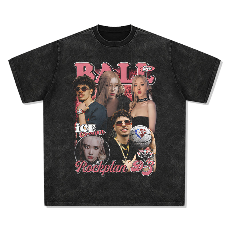 Blackpink & NBA T-shirt