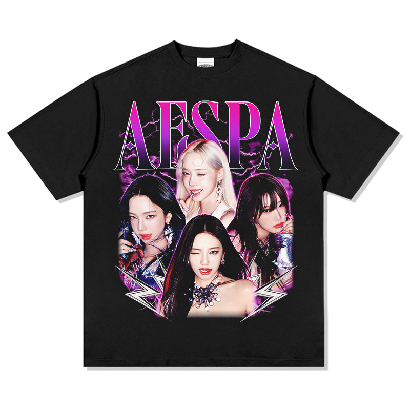 AESPA Combination T-Shirt