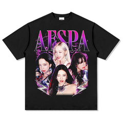 AESPA Combination T-Shirt