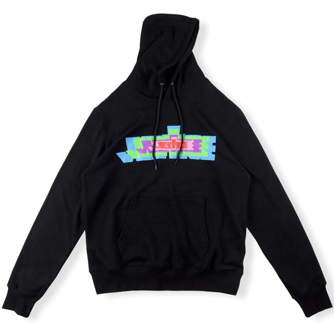 Justin Bieber Justice World Tour Hoodie Autumn and Winter Bieber Same Style Loose Blue Hoodie Sweater