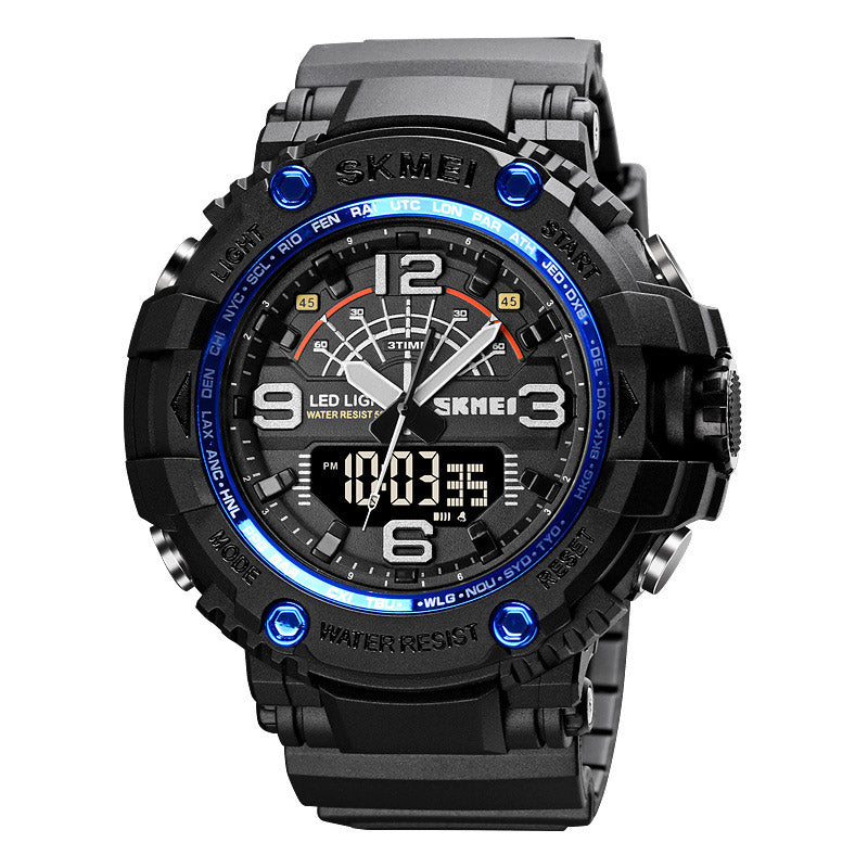 Analog-Digital Watch Fashion Outdoor Multifunctional Sports Watch