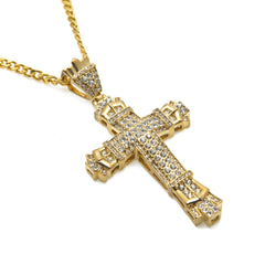 Jewelry Diamond Cross Pendant Hip Hop Necklace Crosses Egypt Pieces Jesus Pieces Royalty