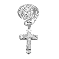 Jewelry Diamond Cross Pendant Hip Hop Necklace Crosses Egypt Pieces Jesus Pieces Royalty