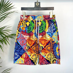 East Coast Shorts Summer Casual Digital Print Men's Beach Pants