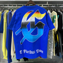 Godspeed t Shirts Tech Man Earth Printing Cotton Casual Short Sleeves Men and Women