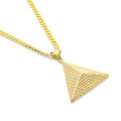 Jewelry Pyramid Pendant Necklace
