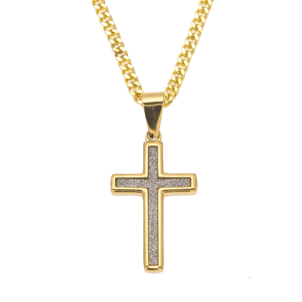Jewelry Hip Hop Cross Pendant Necklace Crosses