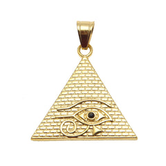 Jewelry 'The Eye of Horus' Pyramid Pendant Necklace Egypt Pieces The Eye of Horus