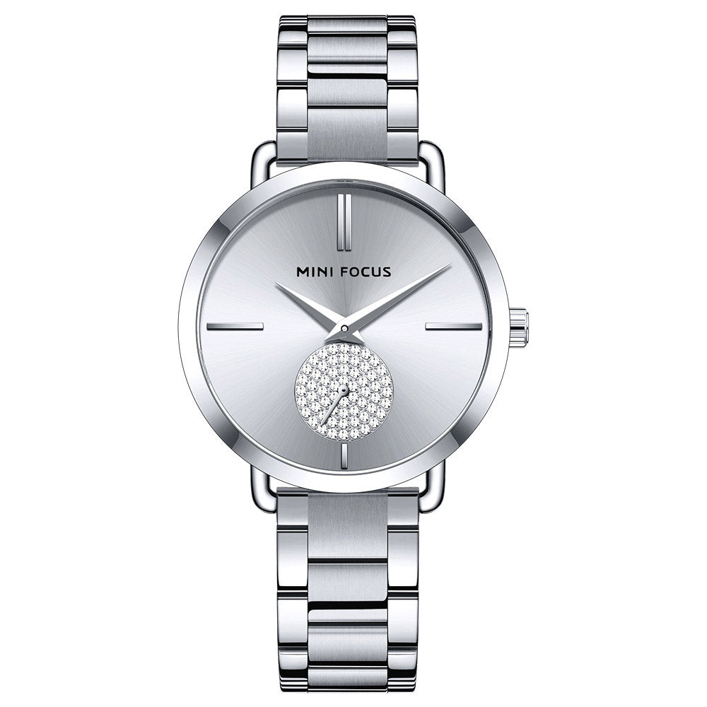 Women's Quartz Watches Light Luxury Diamond Waterproof Women's Watch