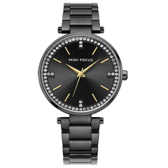 Women's Quartz Watches Diamond-encrusted Waterproof Watch