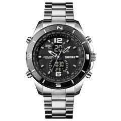 Analog-Digital Watch Outdoor Waterproof Men's Watch