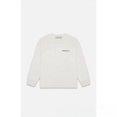 Fog Essentials Long Sleeve T-Shirt Flocking Logo Loose Long Sleeve T-Shirt
