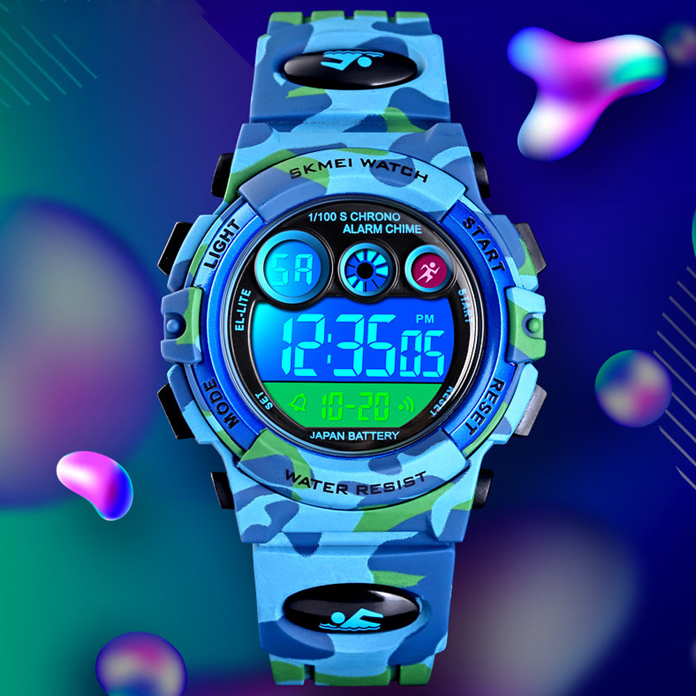 Children's Watch Multifunctional Sports Camouflage