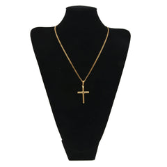 Jewelry Hip Hop Gold Plated Cross Pendant Necklace Crosses