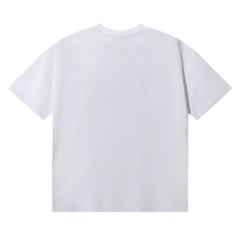 Godspeed T Shirts Western Skull Denim Cactus Print Cotton Casual Short Sleeve Men and Women