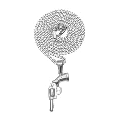 Jewelry Fashion Pistol Pendant Necklace Armament
