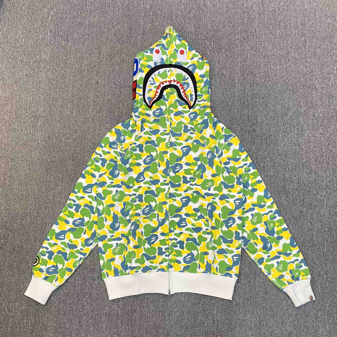 Bape Hoodie Zip-Up Cardigan Hoodie