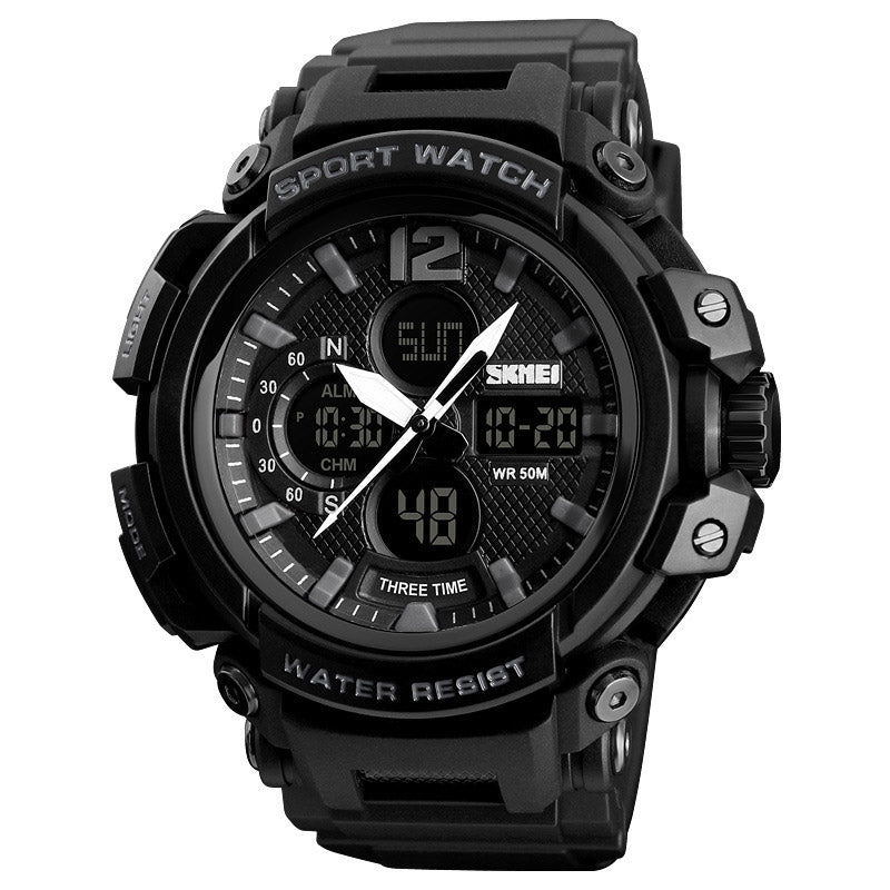 Analog-Digital Watch Outdoor Sports Waterproof Electronic Watch
