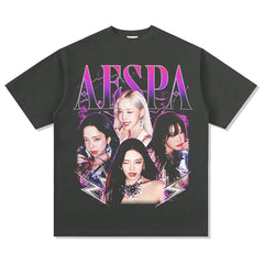 AESPA Combination T-Shirt