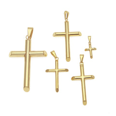 Jewelry Hip Hop Cross Pendant Necklace Simple Jewelry Crosses