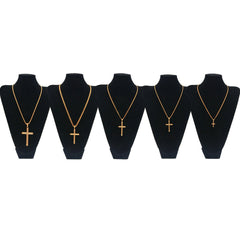 Jewelry Hip Hop Cross Pendant Necklace Simple Jewelry Crosses