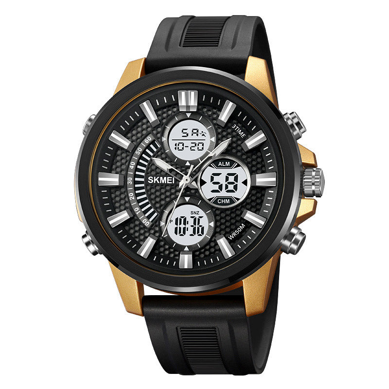 Analog-Digital Watch Outdoor Sports Waterproof Watch