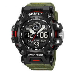Analog-Digital Watch Multifunctional Waterproof Watch