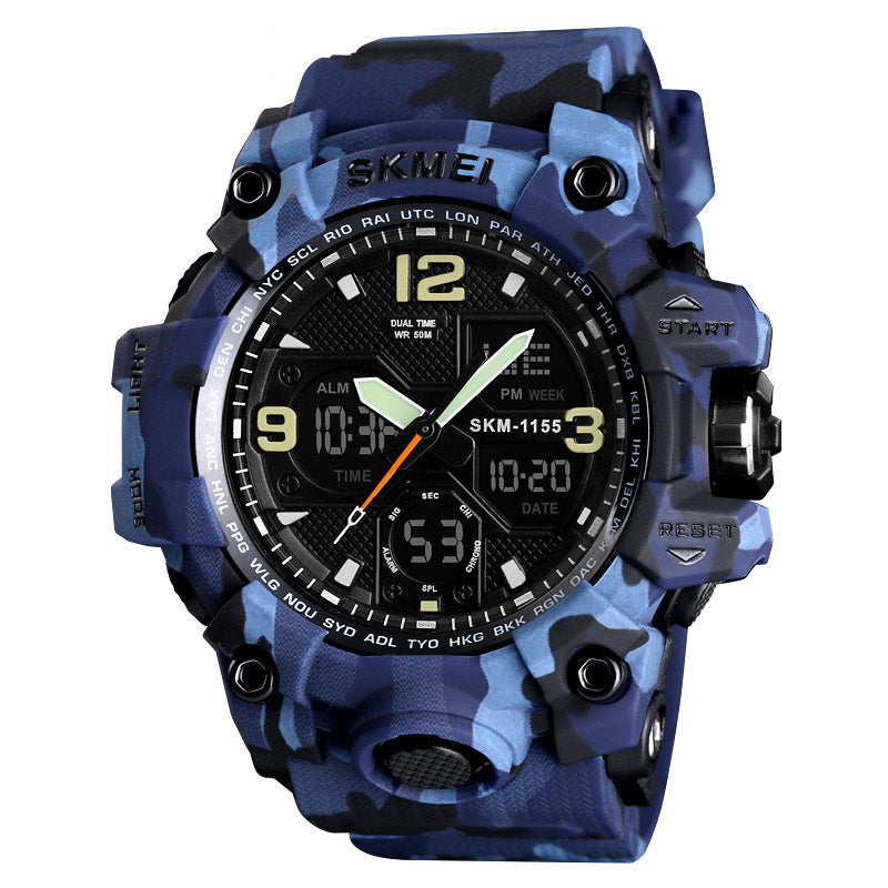 Analog-Digital Watch Outdoor Sports Waterproof Electronics