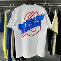 Godspeed T Shirts Cozy Beach Skull Double Yarn Cotton Casual Short Sleeves Men and Women