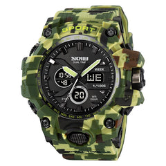 Analog-Digital Watch Waterproof Sports Student Watch