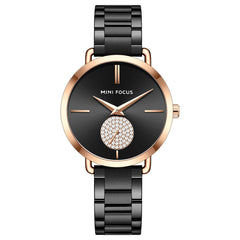 Women's Quartz Watches Light Luxury Diamond Waterproof Women's Watch