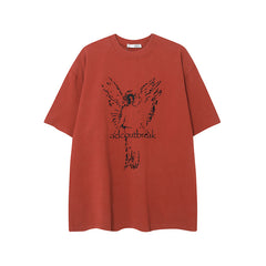 Camisas Vintage Hombre Short Sleeve T-Shirt Summer Casual Top